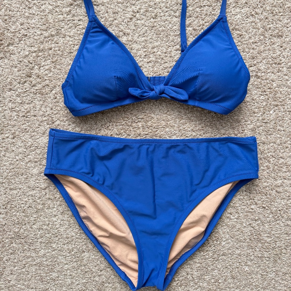 J Crew Factory bikini set - royal blue